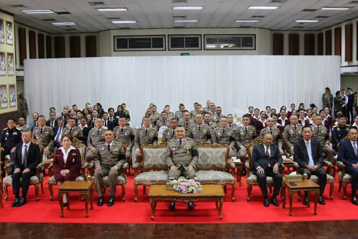 เมื่อวันที่ 11 มี.ค.69 ผบช.ตชด. มอบหมายให้ พล.ต.ต.กิตติ์ธเนศ ธนนันท์ทวีสิน รอง ผบช.ตชด. เป็นผู้แทนร่วมแสดงความยินดีในโอกาสวันคล้ายวันสถาปนาตำรวจภูธรภาค 1 ครบรอบปีที่ 50